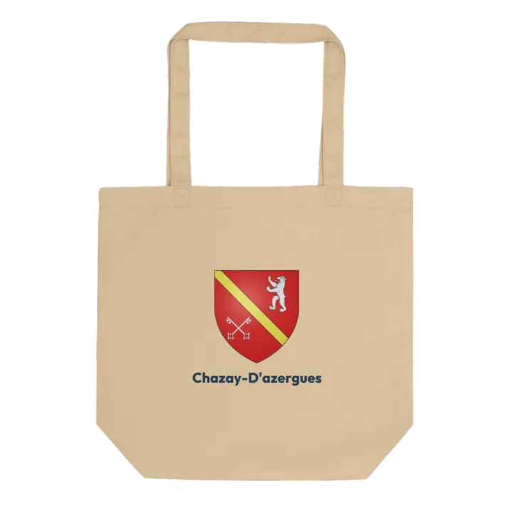 Tote bag coton bio — blason de Chazay-d'Azergues