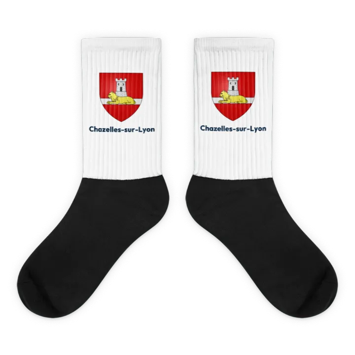 Chaussettes — blason de Chazelles-sur-Lyon