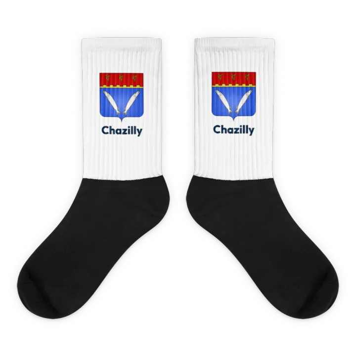 Chaussettes — blason de Chazilly