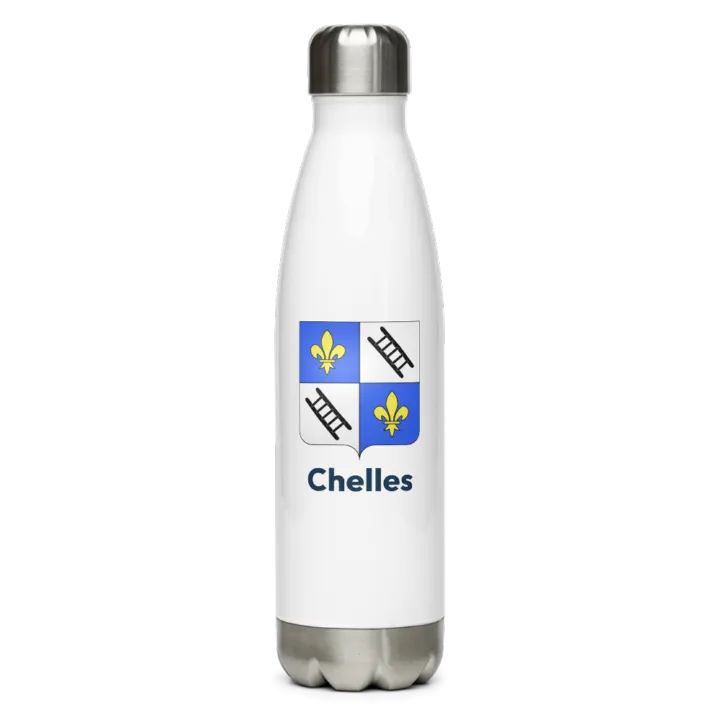 Gourde inox blason de Chelles