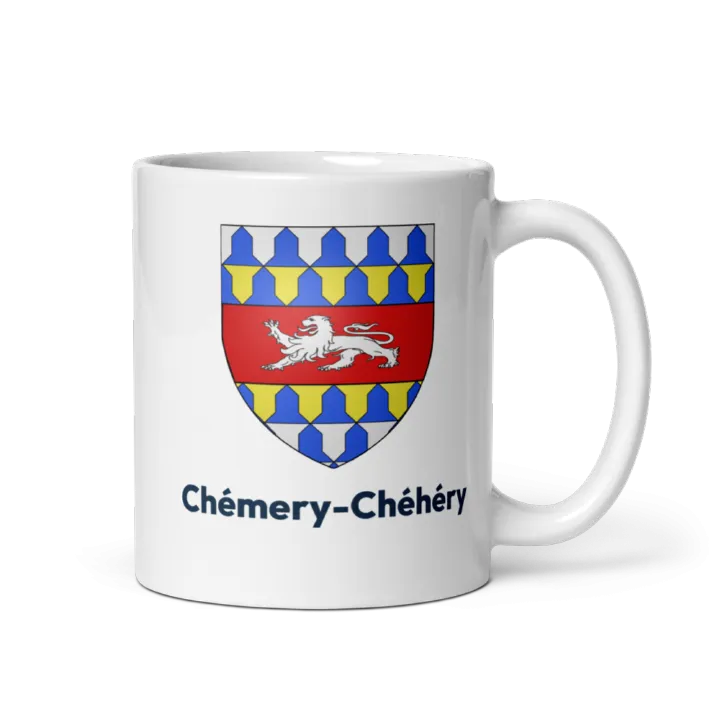 Mug blason de Chémery-Chéhéry