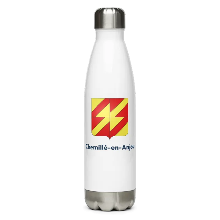 Gourde inox blason de Chemillé-en-Anjou