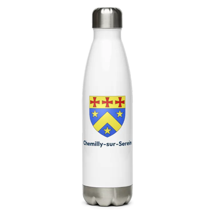 Gourde inox blason de Chemilly-sur-Serein