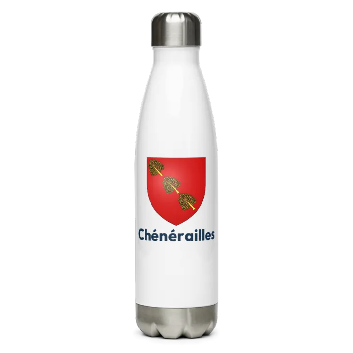 Gourde inox blason de Chénérailles