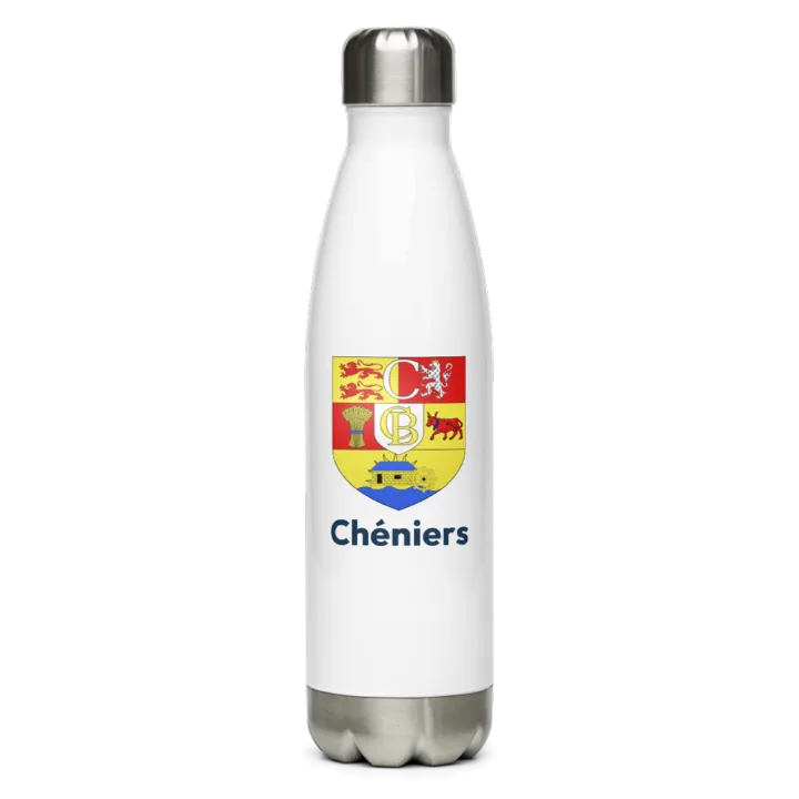 Gourde inox blason de Chéniers