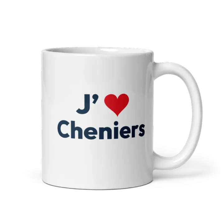 Mug « J’❤ Cheniers »
