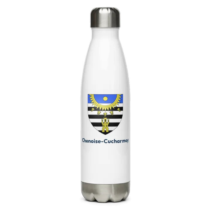 Gourde inox blason de Chenoise-Cucharmoy