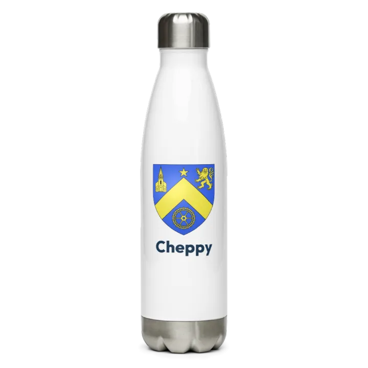 Gourde inox blason de Cheppy