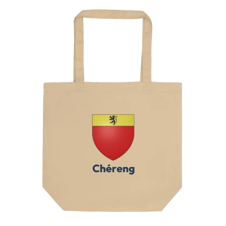 Tote bag coton bio — blason de Chéreng