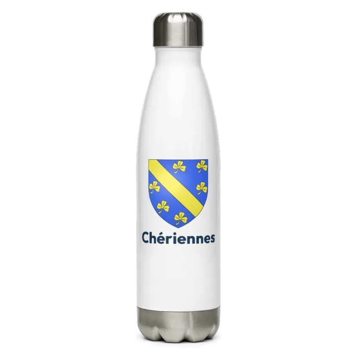Gourde inox blason de Chériennes