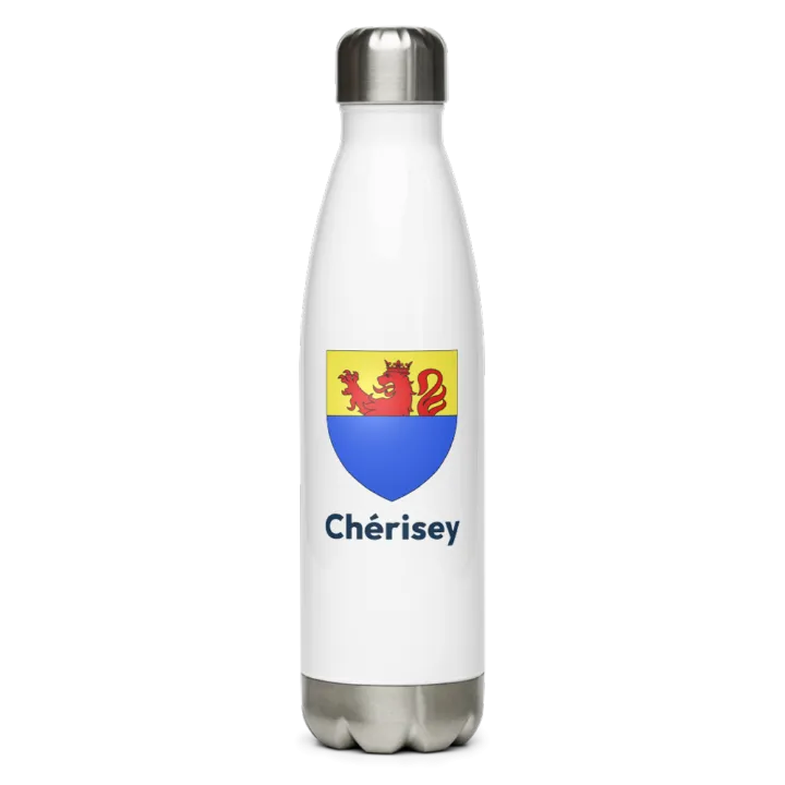 Gourde inox blason de Chérisey