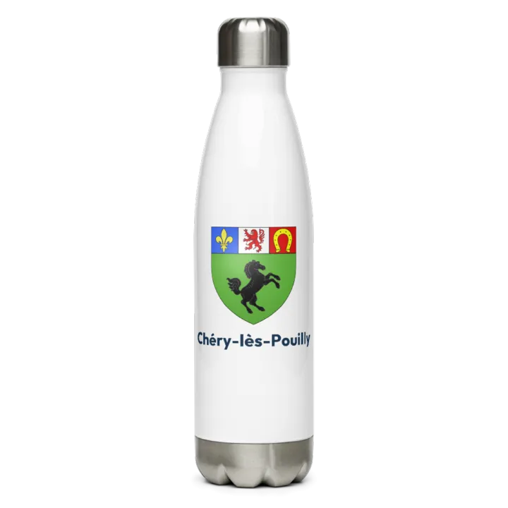 Gourde inox blason de Chéry-lès-Pouilly