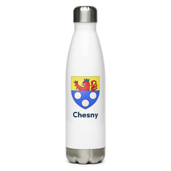 Gourde inox blason de Chesny