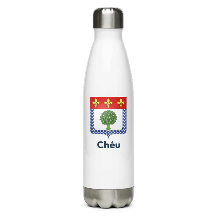 Gourde inox blason de Chéu