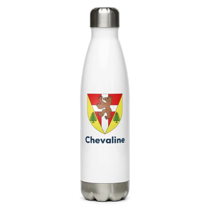 Gourde inox blason de Chevaline