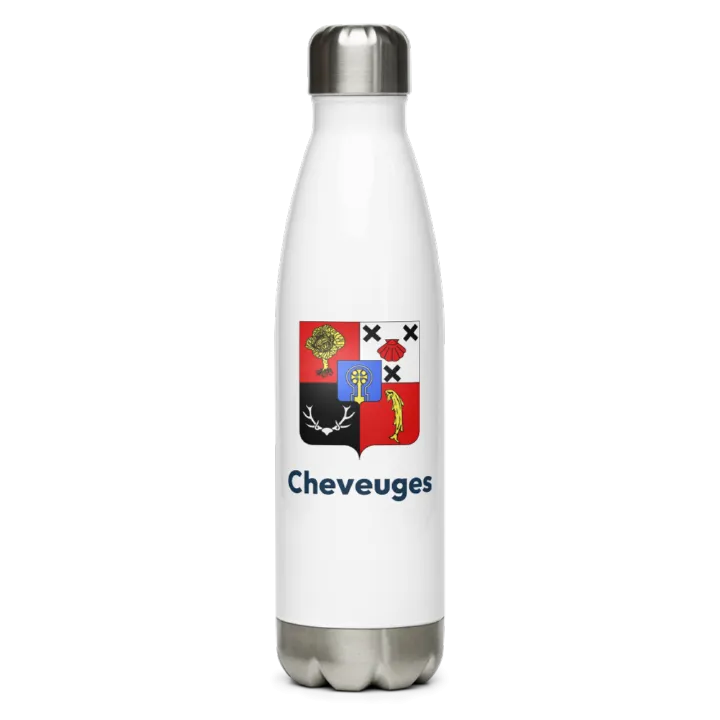 Gourde inox blason de Cheveuges