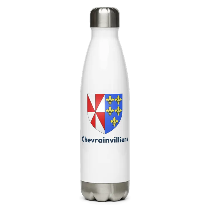 Gourde inox blason de Chevrainvilliers
