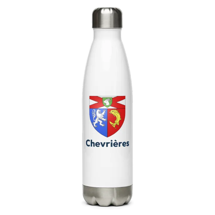 Gourde inox blason de Chevrières