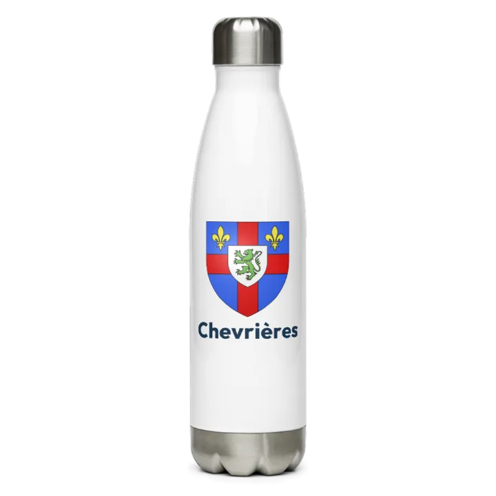 Gourde inox blason de Chevrières