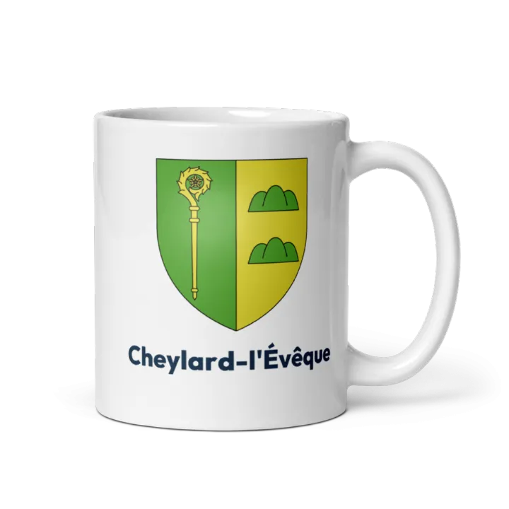 Mug blason de Cheylard-l'Évêque