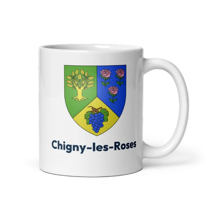 Mug blason de Chigny-les-Roses