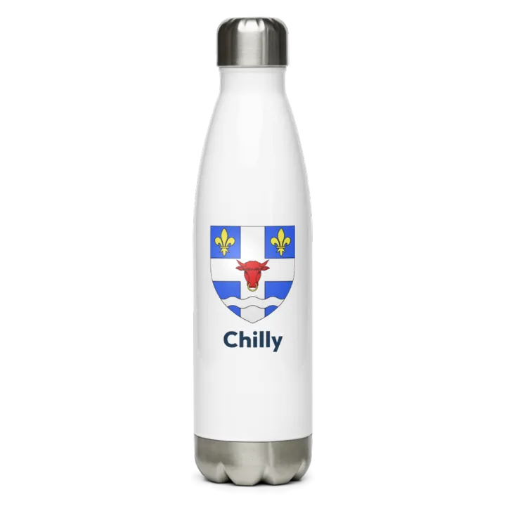 Gourde inox blason de Chilly