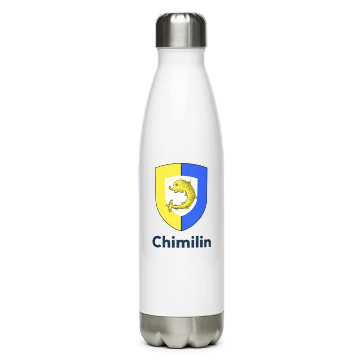 Gourde inox — blason de Chimilin
