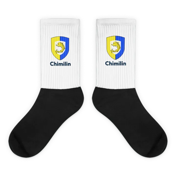 Chaussettes — blason de Chimilin