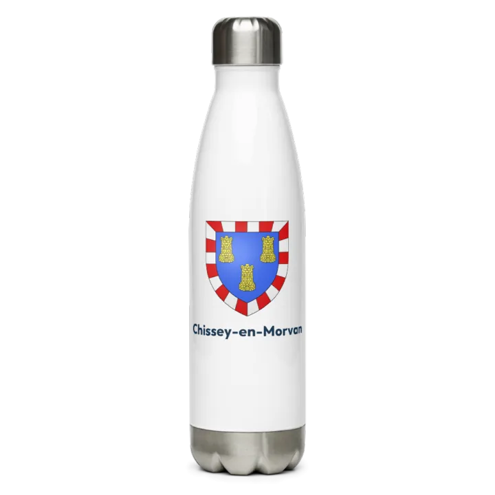 Gourde inox blason de Chissey-en-Morvan