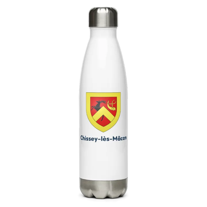 Gourde inox blason de Chissey-lès-Mâcon