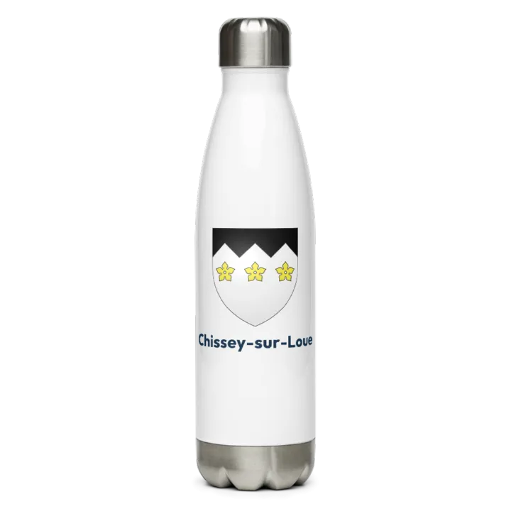 Gourde inox blason de Chissey-sur-Loue