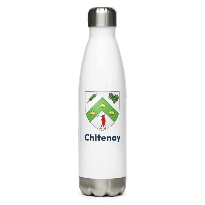 Gourde inox blason de Chitenay