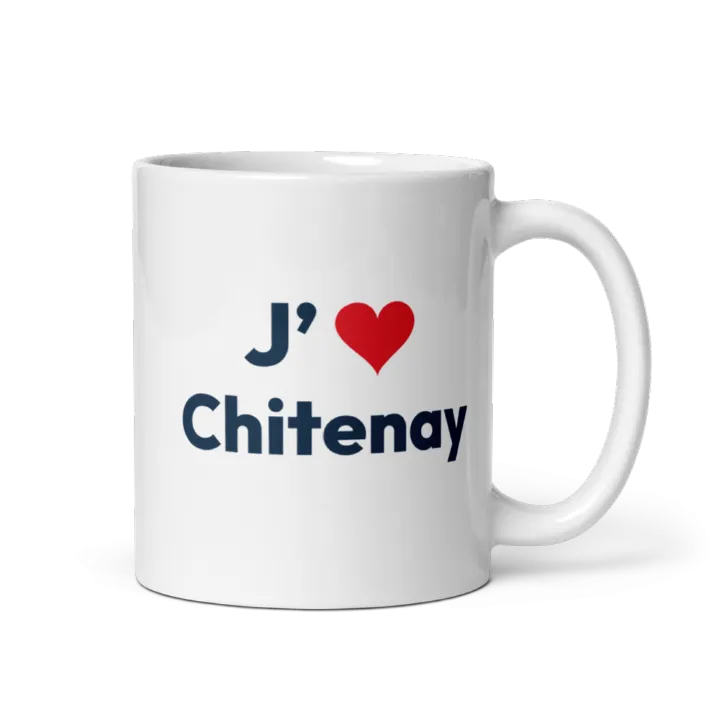 Mug « J’❤ Chitenay »
