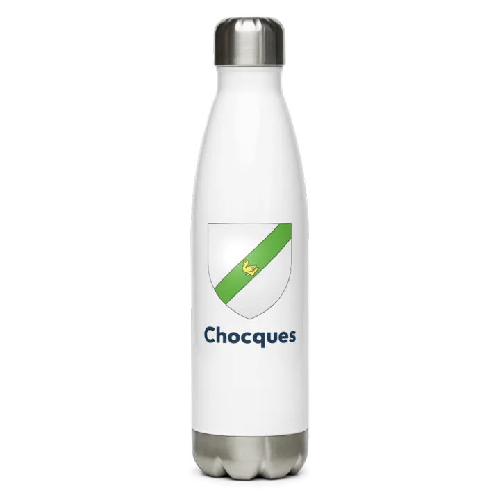 Gourde inox blason de Chocques