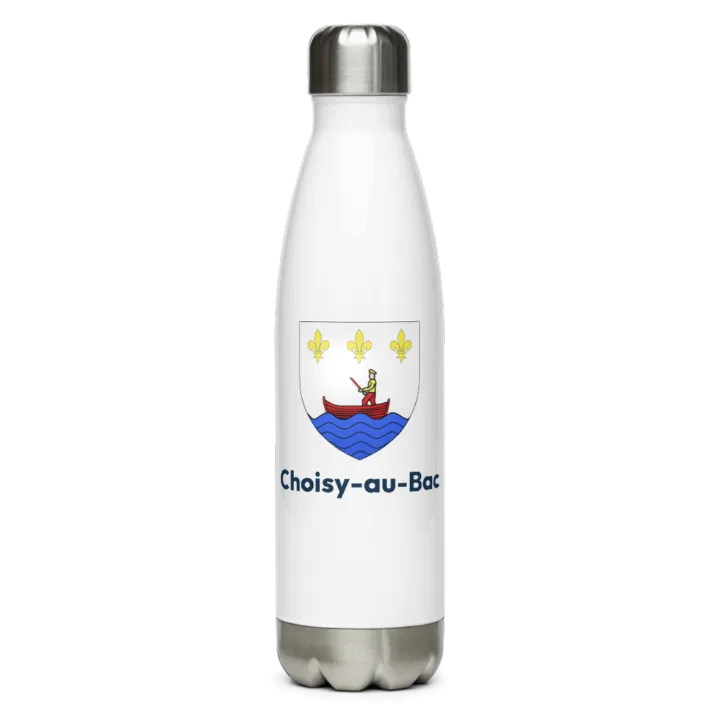 Gourde inox blason de Choisy-au-Bac