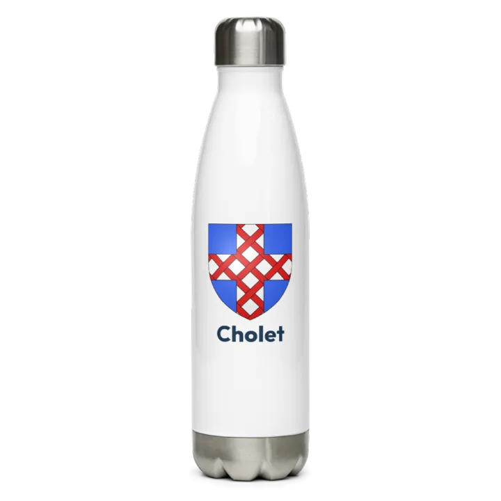 Gourde inox blason de Cholet