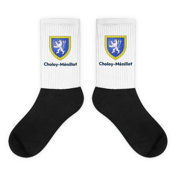 Chaussettes — blason de Choloy-Ménillot