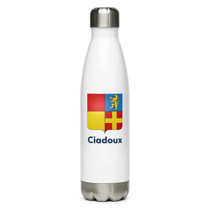 Gourde inox blason de Ciadoux