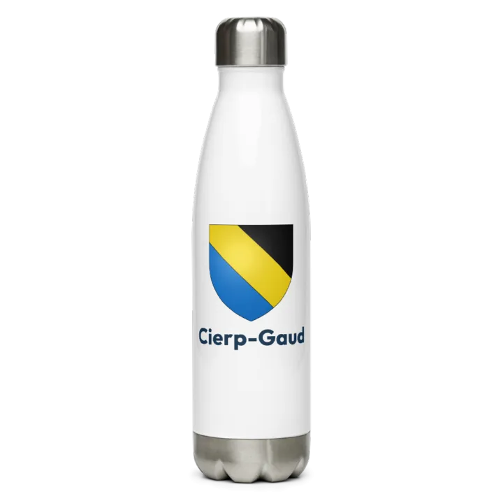 Gourde inox blason de Cierp-Gaud