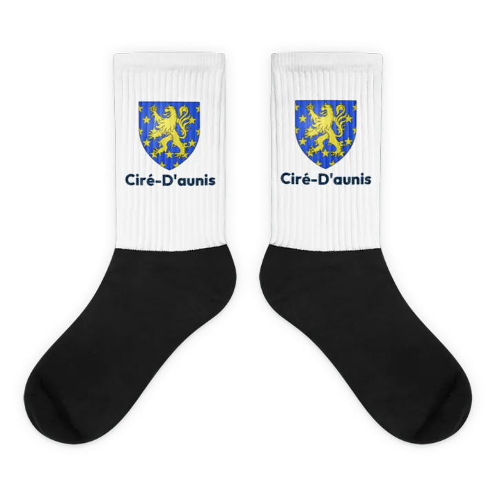 Chaussettes — blason de Ciré-d'Aunis