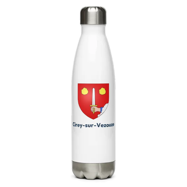 Gourde inox blason de Cirey-sur-Vezouze
