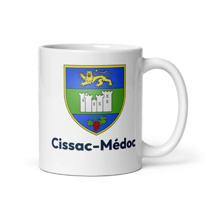 Mug blason de Cissac-Médoc