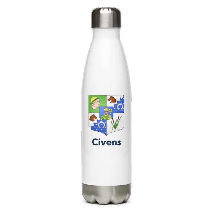 Gourde inox blason de Civens