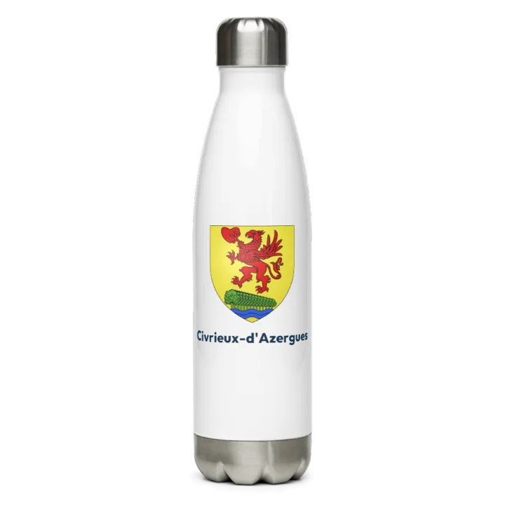 Gourde inox blason de Civrieux-d'Azergues