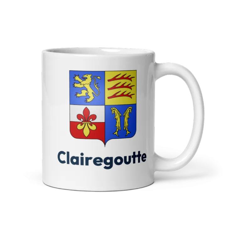 Mug blason de Clairegoutte