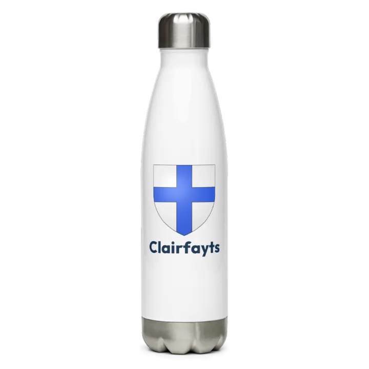 Gourde inox blason de Clairfayts