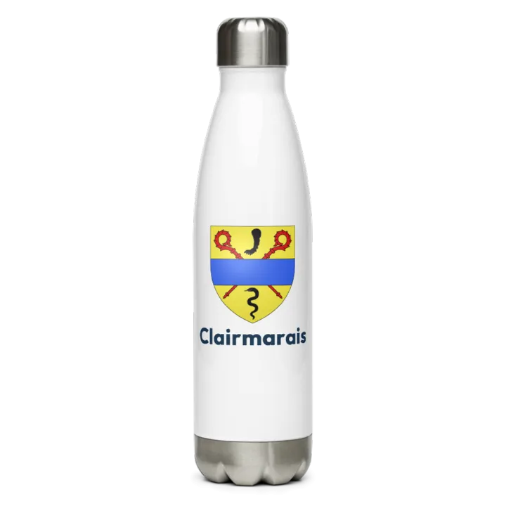 Gourde inox blason de Clairmarais