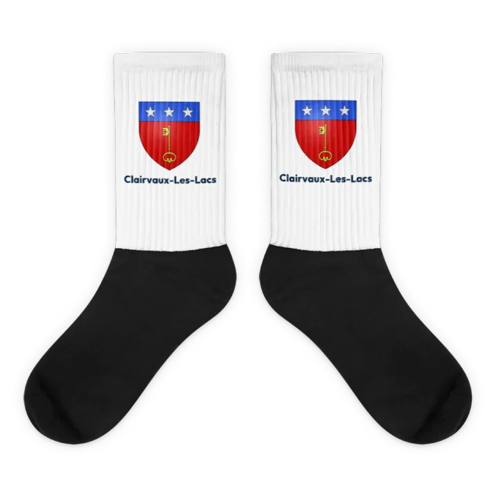 Chaussettes — blason de Clairvaux-les-Lacs