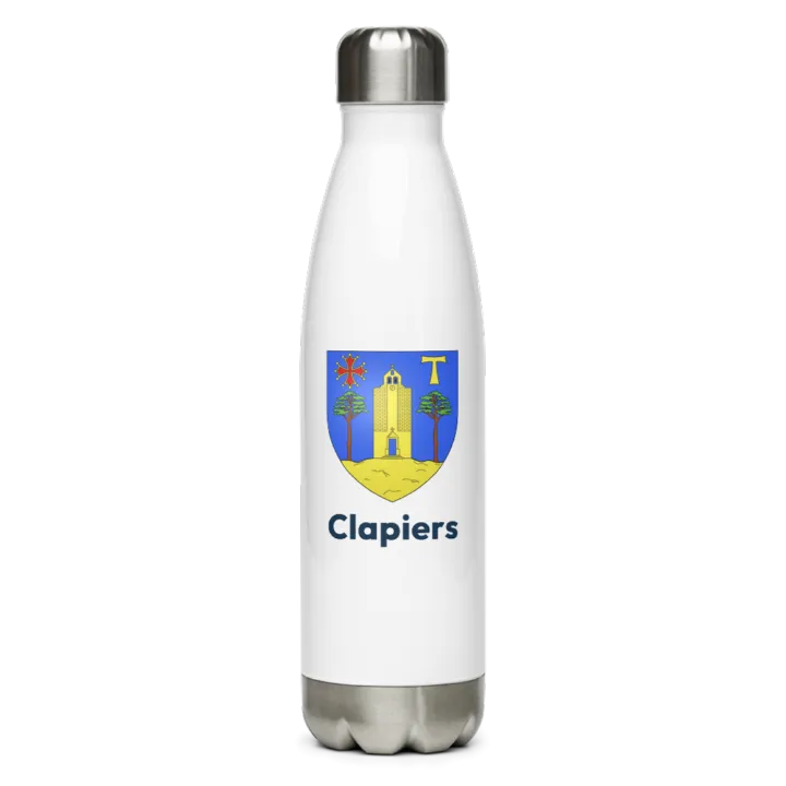 Gourde inox blason de Clapiers