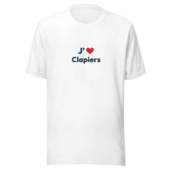 T-shirt « J’❤ Clapiers »